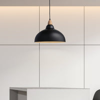 Oak Taklampa Ø35 Ljust Trä