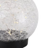 Solcelle Glasklot 12cm