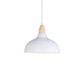 Oak Taklampa Ø24 Ljust Trä - Vit