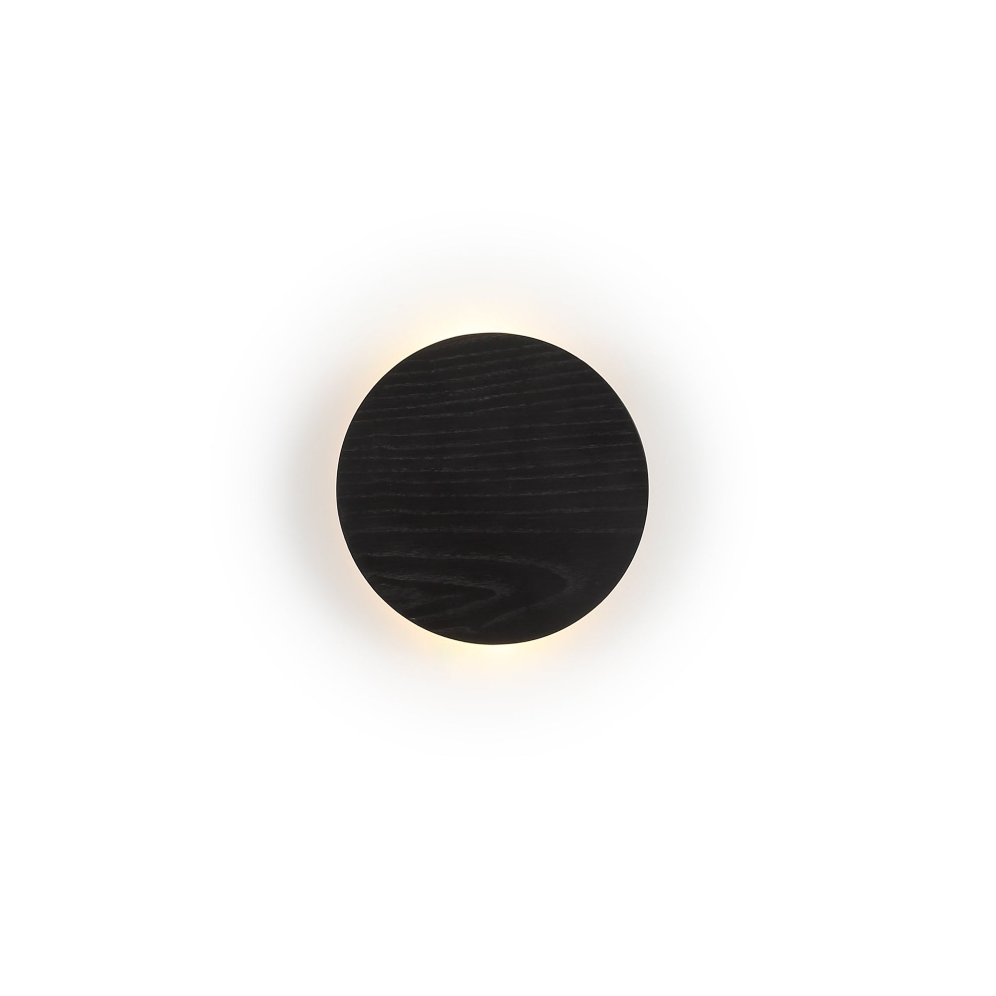 Lori Vägglampa Ø20 Svart Trä-Lampconcept.se