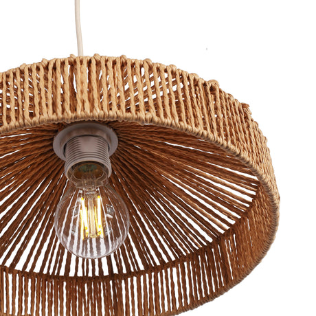 Casablanca Braided Taklampa Ø30-Lampconcept.se