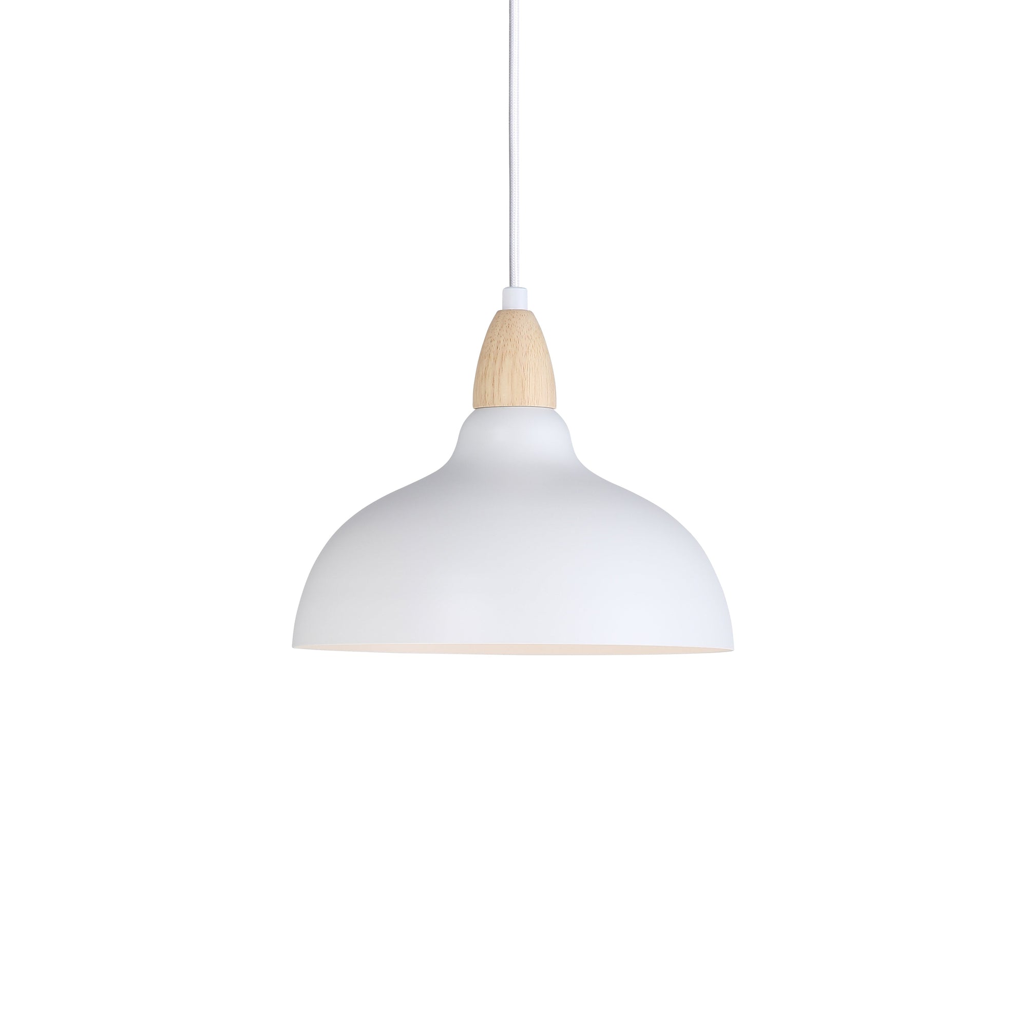 Oak Taklampa Ø24 Ljust Trä
