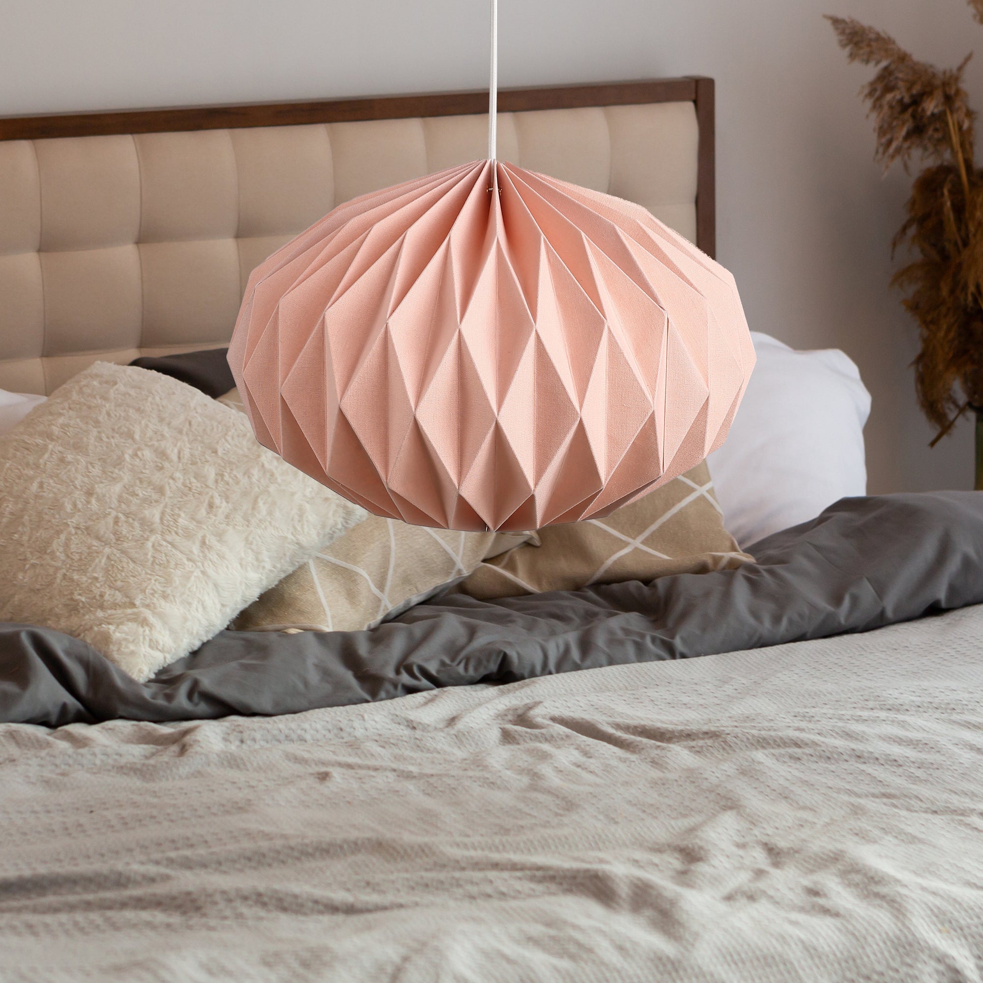 Moon Oblong Textile Dusty Pink-Lampconcept.se
