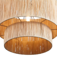 Deia Raffia Taklampa-Lampconcept.se