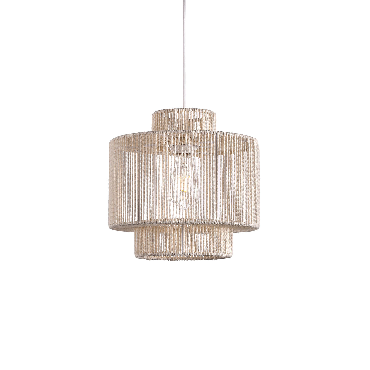 Neka Taklampa Ø30 Raw White-Lampconcept.se