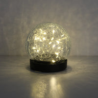 Solcelle Glasklot 10cm-Lampconcept.se