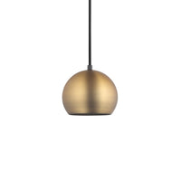 Mellow Taklampa Ø15 Borstad Mässing-Lampconcept.se