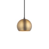 Mellow Taklampa Ø15 Borstad Mässing-Lampconcept.se