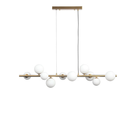 Valencia Långbord Taklampa Mässing/Opal-Lampconcept.se