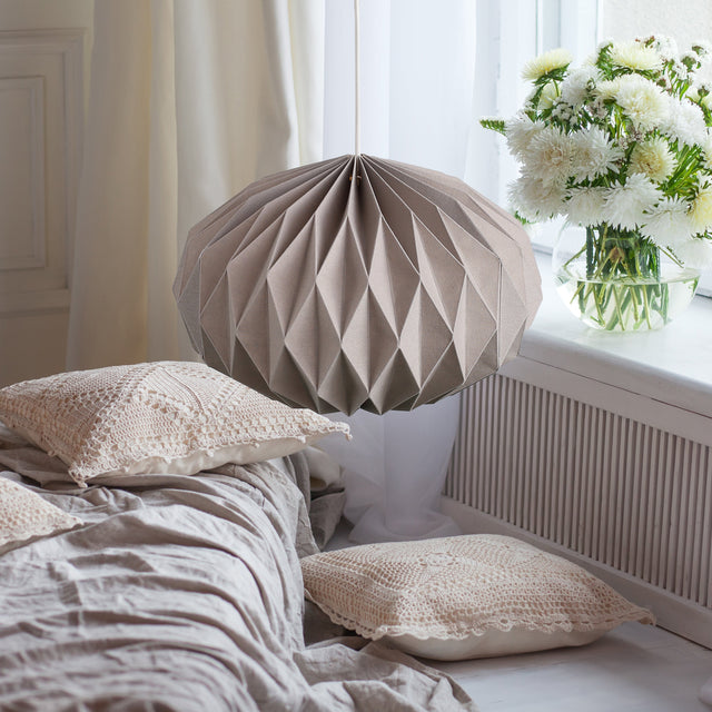 Moon Oblong Textile Grey-Nordic Seasons-OutletLamper.dk