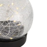 Solcelle Glasklot 10cm-Lampconcept.se