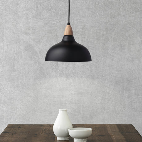 Oak Taklampa Ø24 Ljust Trä