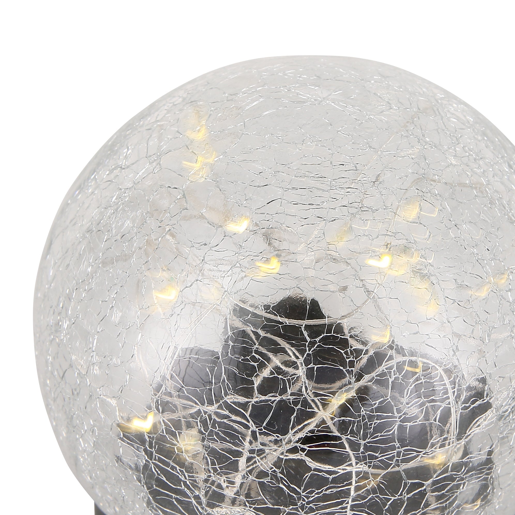 Solcelle Glasklot 10cm-Lampconcept.se