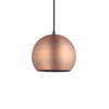 Mellow Taklampa Ø20 Borstad Koppar-Lampconcept.se