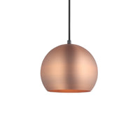Mellow Taklampa Ø20 Borstad Koppar-Lampconcept.se