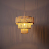 Ronda Braided Taklampa Ø40 Raw White