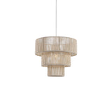 Ronda Braided Taklampa Ø40 Raw White