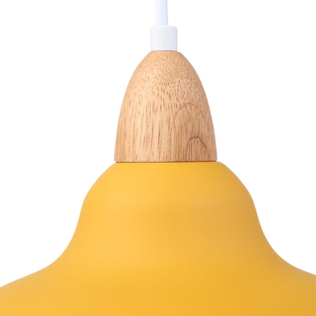 Oak Taklampa Ø35 Mustard-Lampconcept.se