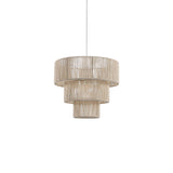 Ronda Braided Taklampa Ø40 Raw White