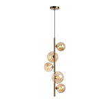 Valencia Hörntaklampa Mässing/Amber-Lampconcept.se