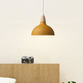 Oak Taklampa Ø19 Ljust Trä - Mustard