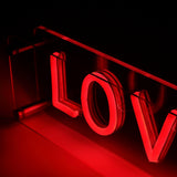 LOVE LED Neon Box Bordlampa-Lampconcept.se