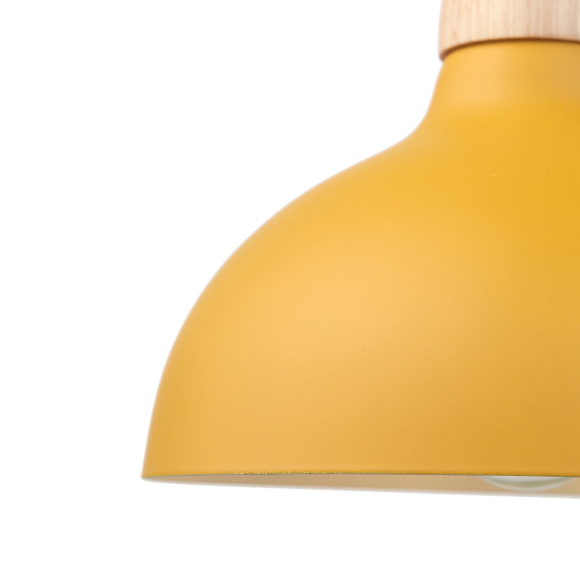Oak Taklampa Ø19 Ljust Trä