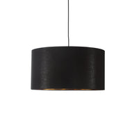 Drum Taklampa Ø50 Svart/Mässing-Lampconcept.se