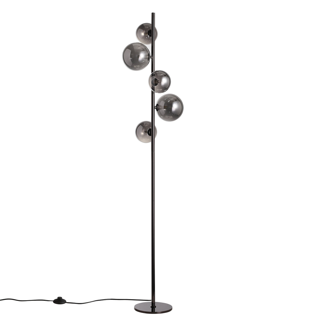 Valencia Golvlampa Titanium/Smoke