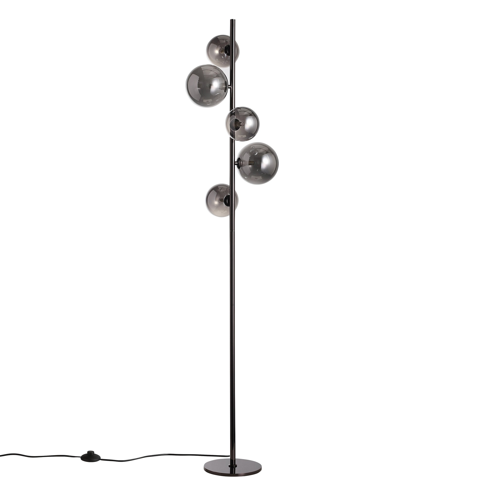 Valencia Golvlampa Titanium/Smoke-Lampconcept.se