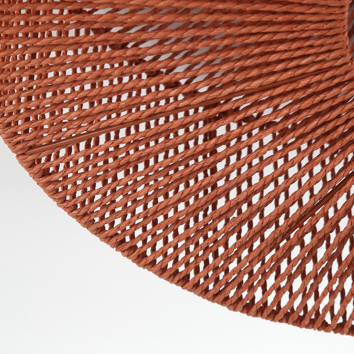 Braided Taklampa Ø60 Earth Red