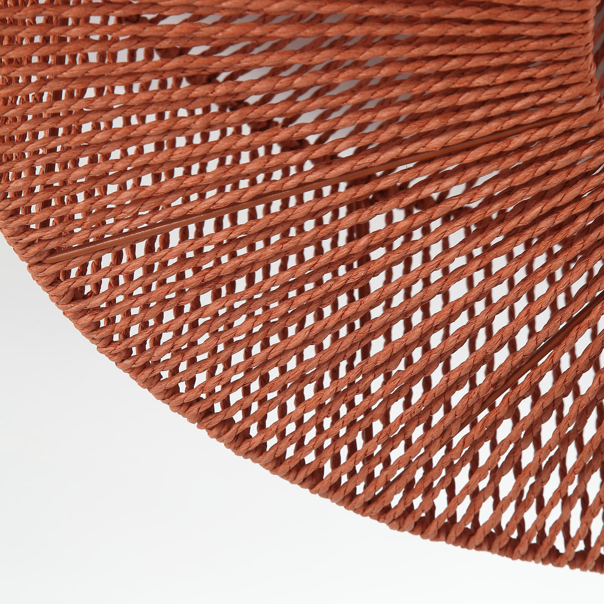 Braided Taklampa Ø60 Earth Red