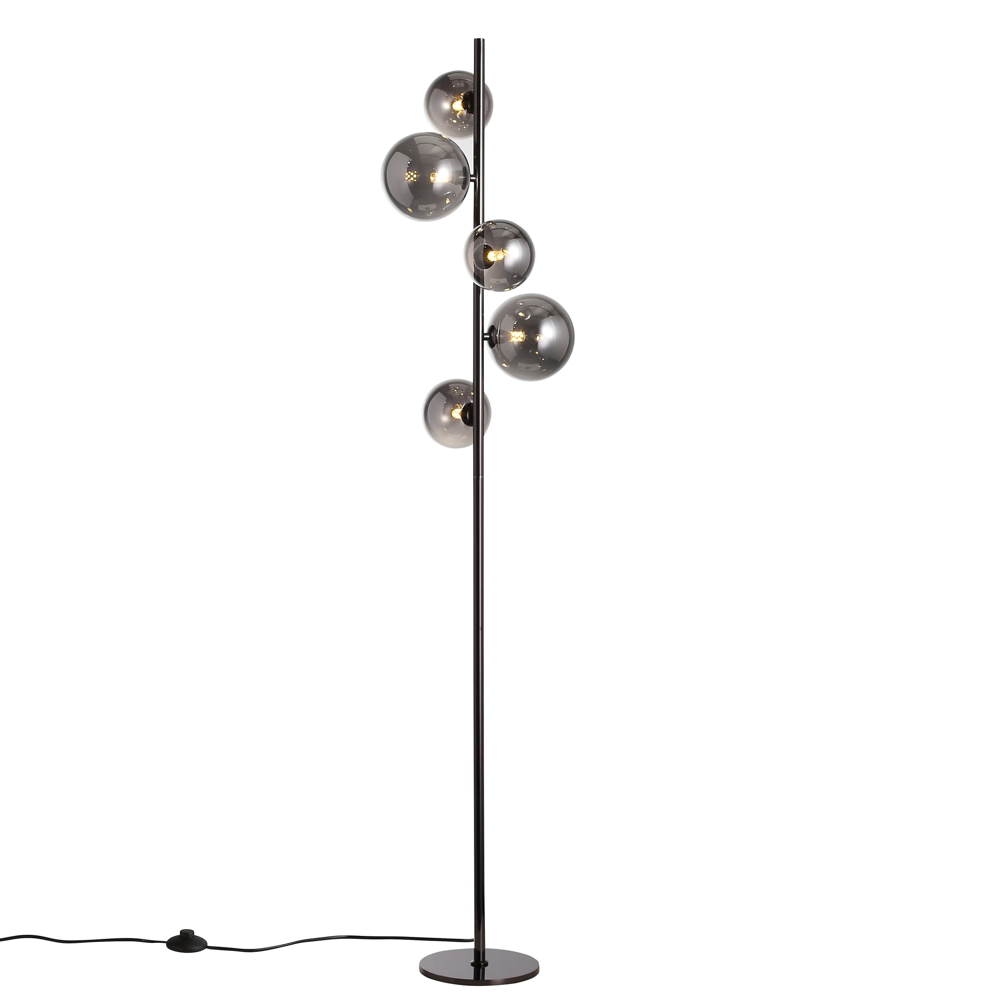 Valencia Golvlampa Titanium/Smoke-Lampconcept.se