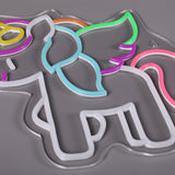 Unicorn Baby Neon Vägglampa-Lampconcept.se