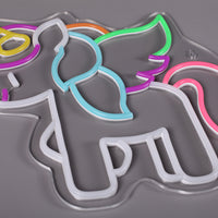 Unicorn Baby Neon Vägglampa-Lampconcept.se