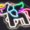 Unicorn Baby Neon Vägglampa