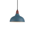Oak Taklampa Ø24 Mörkt Trä - Petroleum
