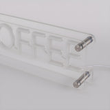 Coffee LED Neon Box Bordlampa-Lampconcept.se