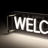 Welcome LED Neon Box Bordlampa-Lampconcept.se