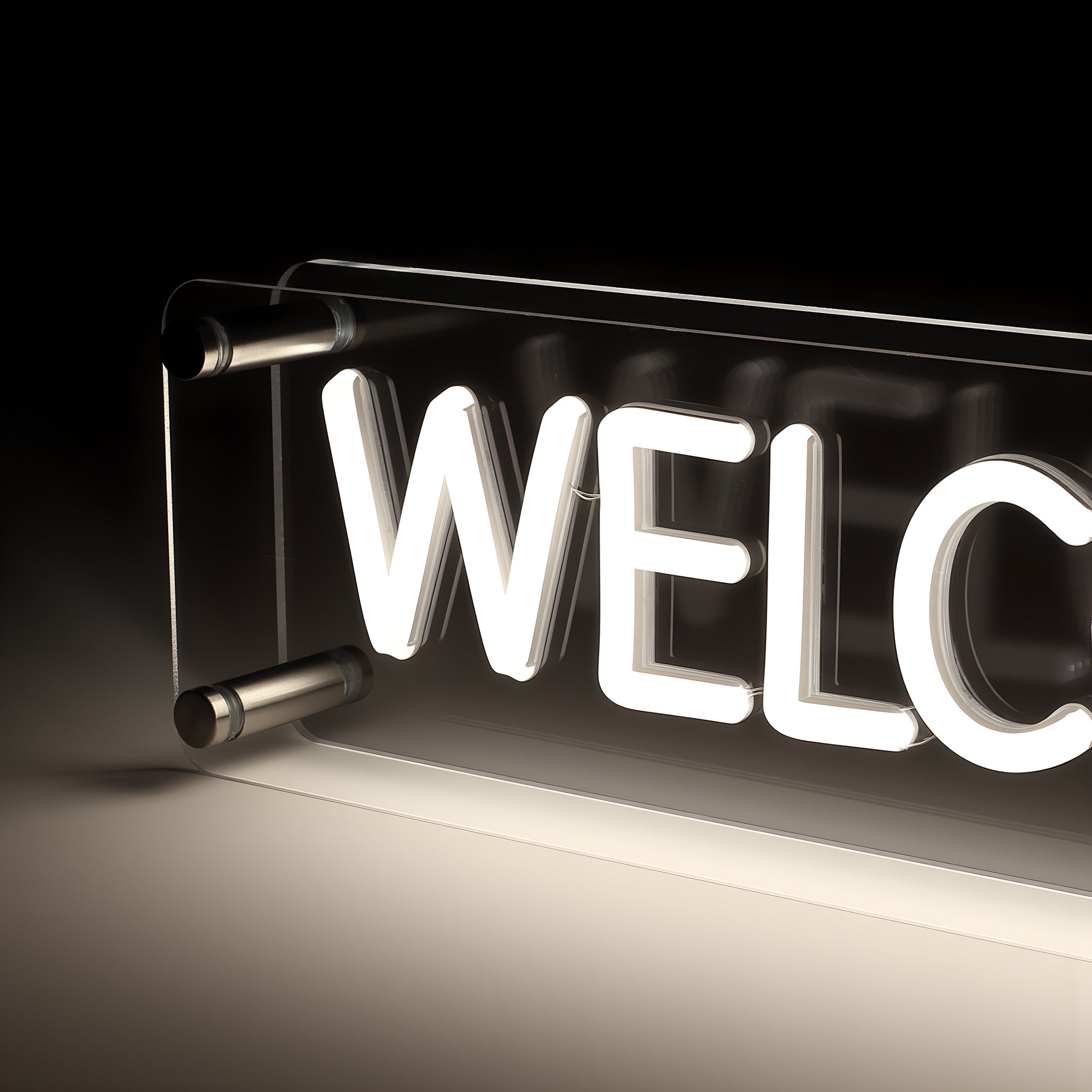 Welcome LED Neon Box Bordlampa-Lampconcept.se