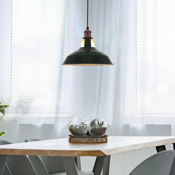 Nosta Taklampa Ø31 Grön-Lampconcept.se