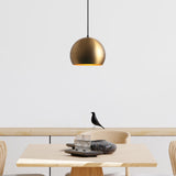 Mellow Pendellampa Ø25 Borstad Mässing-Lampconcept.se