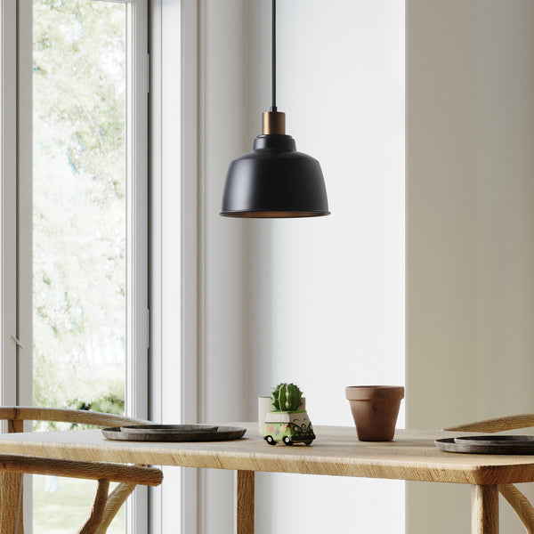 Madrid Taklampa Svart/Brons-Lampconcept.se