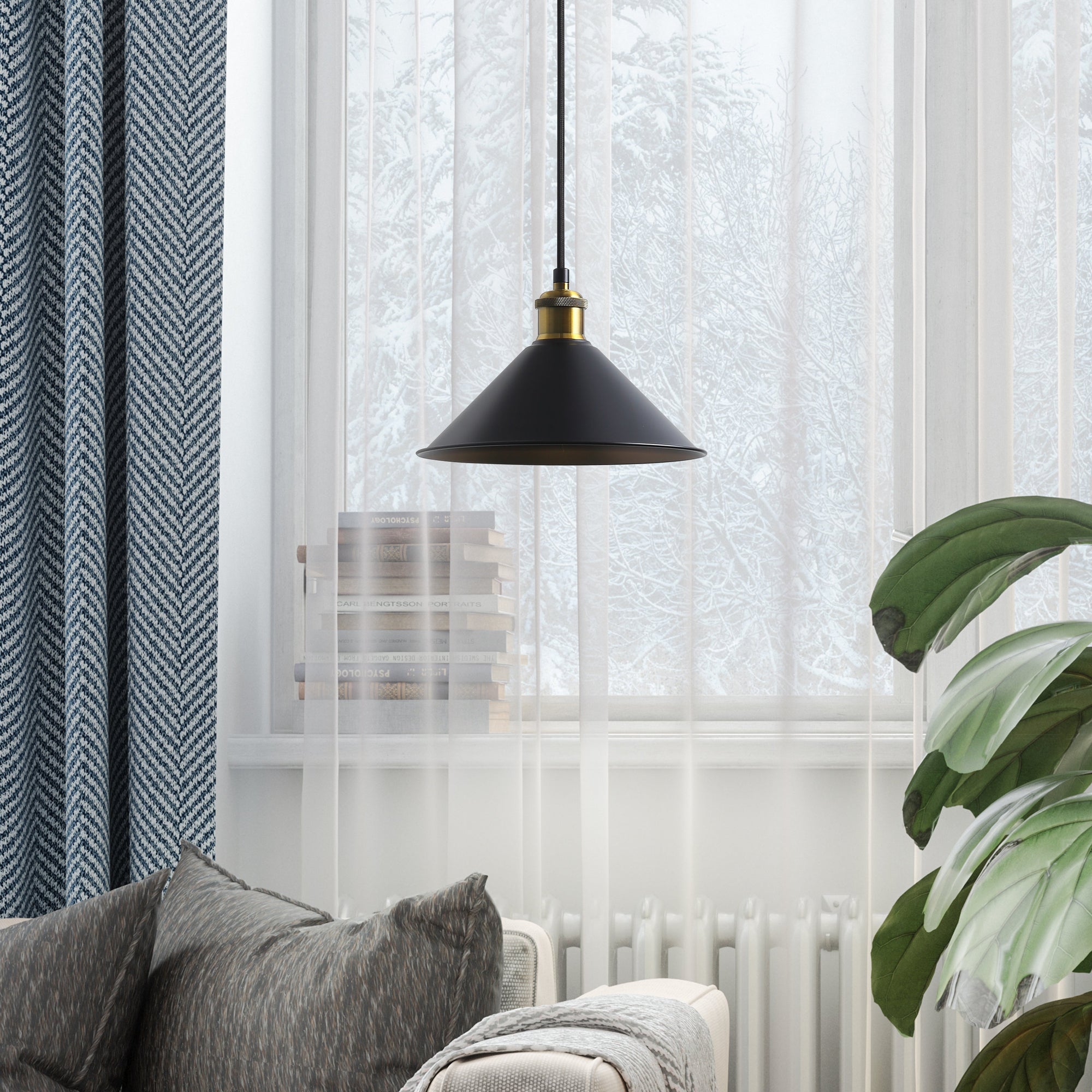 Coffee Taklampa Ø26