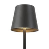 Garda Medium 30cm Sladdlös Svart-Lampconcept.se