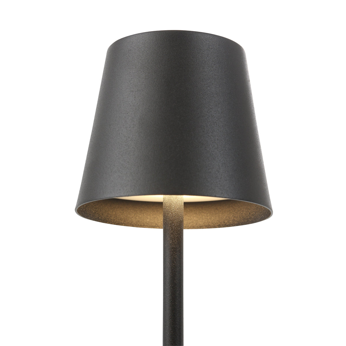 Garda Medium 30cm Trådløs Bordlampe IP54 Sort