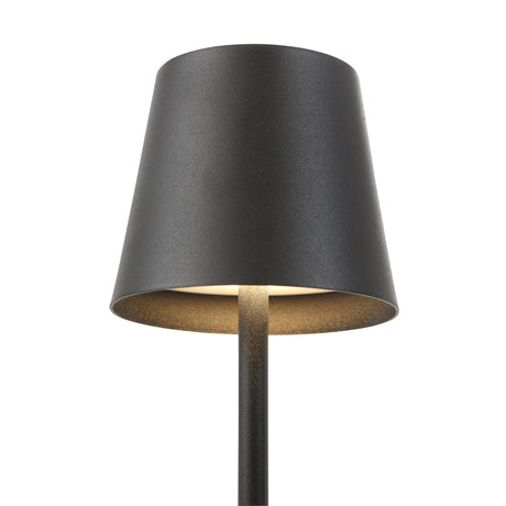 Garda Medium 30cm Sladdlös Svart-Lampconcept.se