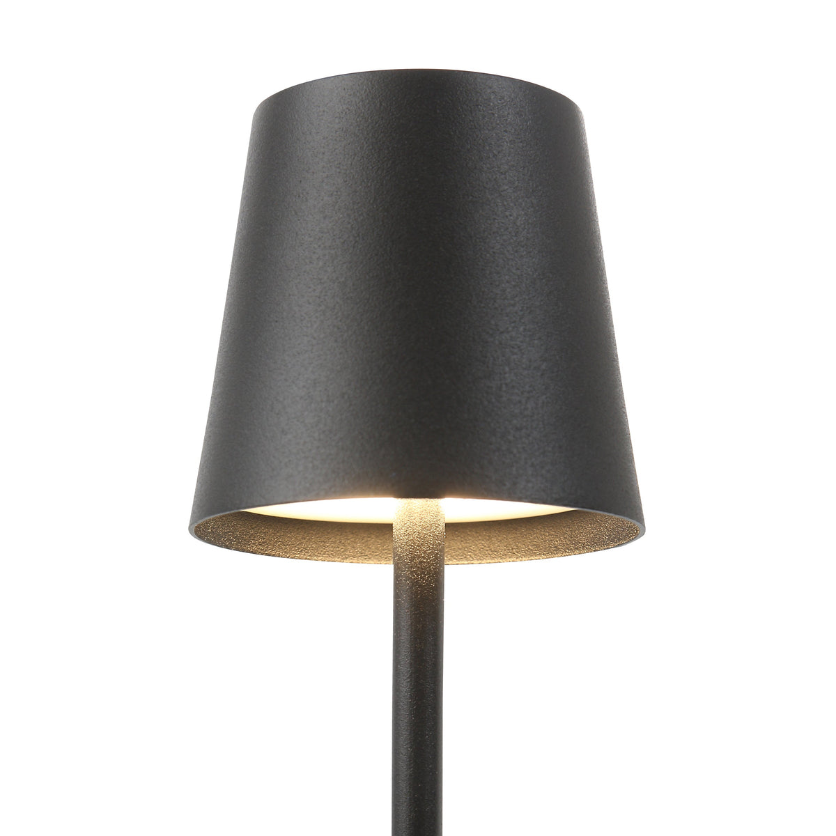 Garda Mini 24cm Trådløs Bordlampe IP54 Sort