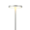 Bologna Mini LED Sladdlös Bordslampa Silver-Lampconcept.se