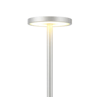 Bologna Mini LED Sladdlös Bordslampa Silver-Lampconcept.se